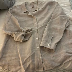 Linen blouse.